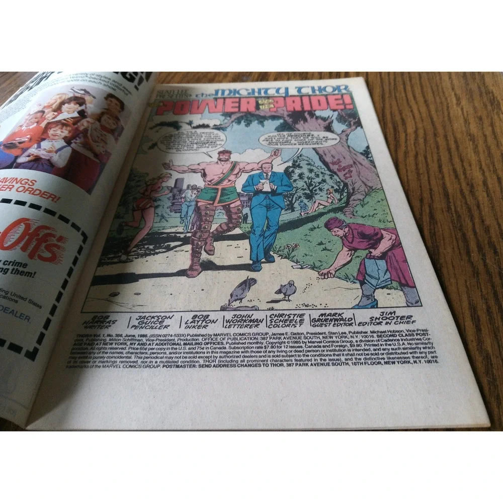 Thor #356 June 1985 Marvel Comics